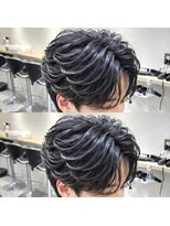 アイトーキョープラスシー 横浜(AI TOKYO+Sea) MEN’S横浜/センターパート/シャドウパーマ/フェザーパーマ