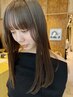 【top stylist限定】カット+ナチュラルカラー+TR ¥16500→¥13200