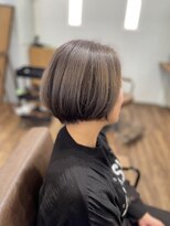 美容室エルカミノ&nbsp;ショートボブ×アンブレラカラー