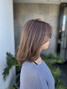 メゾン アヴァロ(Maison Avallo) ブリーチあり◎オレンジベージュカラー
