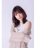 イメチェン/ピンクベージュ/アンブレラカラー/前髪/高円寺