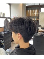 クート オム 南浦和(ku-to homme)&nbsp;ニュアンスパーマ　毛流れパーマ