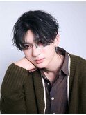 men's/メンズ/ツイスト/ニュアンス/リバースセンターパート/原宿