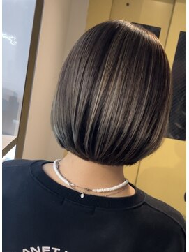ヘアカロン 熊本本店(Hair CALON) ハイライトカラー似合わせカットボブ