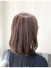 【新メニュー】カット+カラー+白髪ぼかし+贅沢トリートメント¥16000