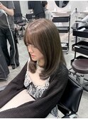 ブリーチなしダブルカラー/オリーブベージュ【白井愛海】