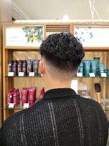 プランタンアヴェダ(printemps AVEDA)&nbsp;フェード×スペインカール風パーマ