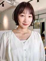 シンス 銀座(since)&nbsp;ショートボブ/丸みボブ/小顔ショート/顔周りカット/似合わせ