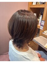 ベルタバイメルク(belta by merc.)&nbsp;骨格補正レイヤーボブ9.18グレージュ
