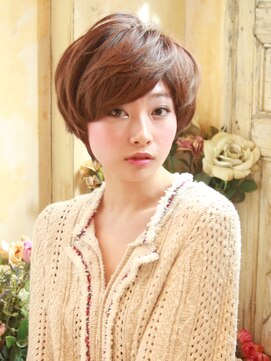 髪質改善と縮毛矯正の専門店 サンティエ(scintiller) ★360°きれいなカジュアルショートボブ★