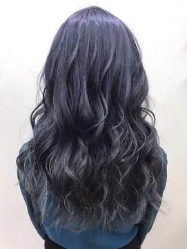 ネクスト 池袋(NEXT) 【ダークアッシュブルー】透明感のあるブルーヘア！