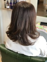 ヘアガーデン エントラスト(Hair garden ENTRUST) 【ENTRUST近藤】清潔感！暗髪×透明感カラー