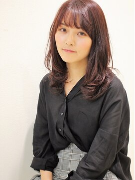 トレ(TRE) +animo南流山+ 揺らめきときめく☆くせ毛風セミディd