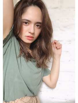 チョビー(Chobii) [桜井]イルミナカラーデジタルパーマハイライトグレージュ