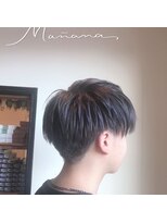 マニャーナ Manana 美容室 全頭ブリーチ+グレー系オンカラー