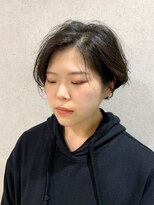 ミクマル(micmal)&nbsp;大人かわいい☆無造作カール×エアリーショートボブ