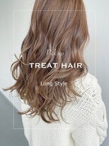 トリート 南行徳本店(TREAT) 極細ハイライト×透け感ベージュ