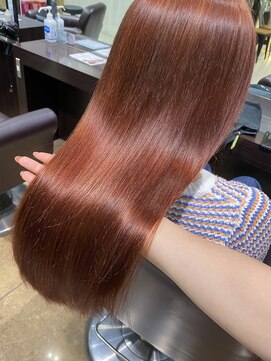 ゼスト フィーノ(ZEST fino) 【ZEST立川 橋本姫奈】髪質改善×オレンジカラー