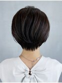 大人ショート_カーキグレージュマッシュショート_ba351261