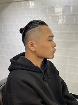 メリケンバーバーショップ フクオカ(MERICAN BARBERSHOP FUK) マンバンフェードスキンフェード