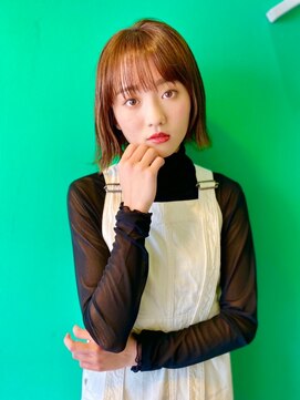 ビュート ヘアー ジョージ(Beaut Hair GEORGE) 雰囲気にあわせた似合わせカット　前髪　シースルーバング