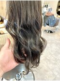 コテ巻き風パーマ