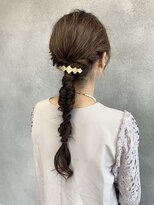 グローバルヘアー バランス(global hair BALANCE) 編みおろしスタイル