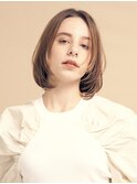 ふんわりレイヤーの大人ボブ　恵比寿　渡邉真理