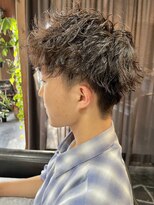 ヌーベルヴァーグ(Nouvelle Vague)&nbsp;メンズマッシュパーマツイストスパイラルパーマニュアンスパーマ