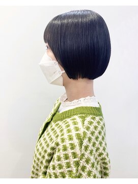 モリオフロムロンドン 松戸店(Morio from London) 【松戸 石山】耳かけミニボブコンパクトボブ10代20代