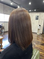 アイリーファンビリ(irie fambilly)&nbsp;透けブラウン×髪質改善メテオカラー