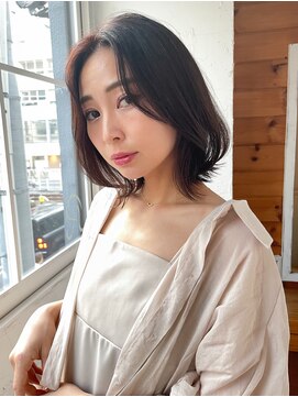 ロイズ 自由が丘(Roys) 大人ロブ/ゆるレイヤー/ヘルシースタイル/ニュアンスカラー