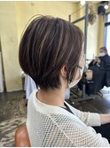ショートボブ