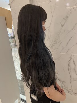 アヴァンスクロス あべのルシアス店(AVANCE.CROSS) ダークアッシュ×ブルー