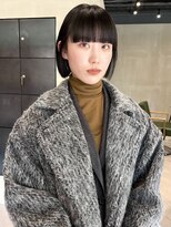 ヘアー アイス ルーチェ(HAIR ICI LUCE)&nbsp;ボブ/切りっぱなしボブ/ミニボブ/ボブ/ワイドバング/城倉