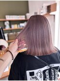 くすみピンク