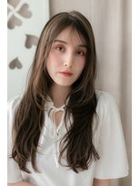 カバーヘア イヴ 戸頭店(COVER HAIR EVE)&nbsp;ミストバング立体感レイヤーカットエアリーロングZ戸頭20代30代