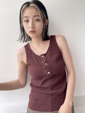 ゲーム バイ アランスミシー 横浜(GAME by Alan Smithee) フェイスフレーミング/ホワイトベージュ