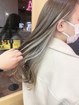 イルウィ(irwi)&nbsp;【デザインカラー】ホワイトベージュインナーカラー