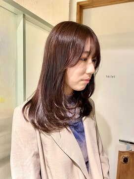 ペピンバイメルシー(pepin by merci.) 暖色カラー/ピンクパープル