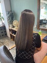 パリオ バイ コレット(Palio by collet)&nbsp;Natural　straight【ナチュラルストレート】ブリーチ2回履歴