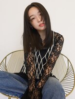 ボンドバイテトテ 三宮元町(BONDbytetote)&nbsp;【BOND】　黒髪レイヤーロングストレート