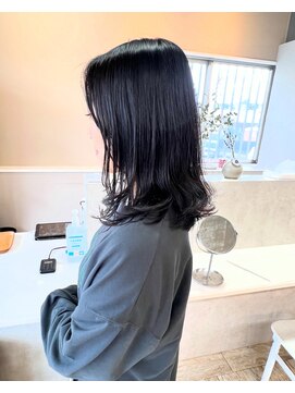 アスラン(ASLAN) 【aslan】ミディアムレイヤー/パーマ/暗髪