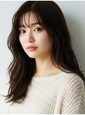 大人女性に似合うミディアム/セミロング/ナチュラルスタイル
