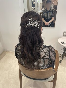 ラ ブランシュ 大宮(La Blanche) ヘアセット/ハーフアップ/お呼ばれヘア