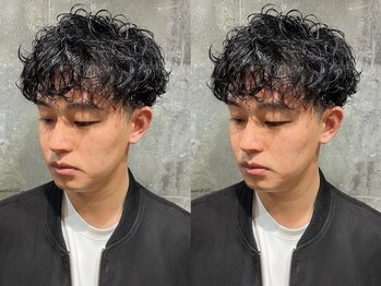ソレイユ バイ アルフレッド(SOLEIL by alfRed)の写真/【塩釜口駅徒歩1分】似合うパーマスタイルを相談しながら見つける！幅広いメンズパーマに対応サロン◎ 