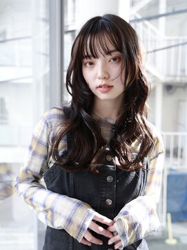 エムスラッシュ センター南(M.SLASH) ロングウルフ/ロングレイヤー/透けバング/抜け感/センター南