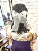 袴×ヘアアレンジ