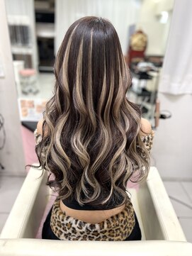 シーズン 大阪(SEASON) 【エクステ】海外風スタイル/ハイライトヘア/大阪梅田駅