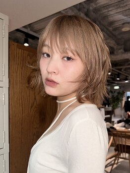 アイビー(IVY)の写真/【北浜駅徒歩1分】ケアブリーチでハイセンスなカラーに☆トレンドスタイルもお任せください◎